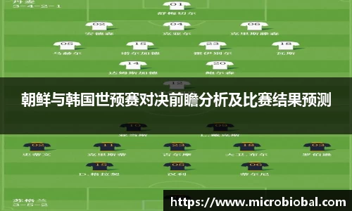 朝鲜与韩国世预赛对决前瞻分析及比赛结果预测